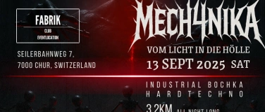 Event-Image for 'MECH4NIKA HARDTECHNO 3,2KM ALL NIGHT LONG   ANDRIS  DRAGI'