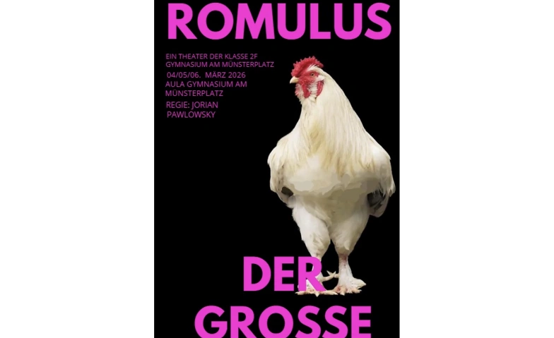 Theater &bdquo;Romulus der Grosse&ldquo; 2F Gymnasium am M&uuml;nsterplatz Tickets