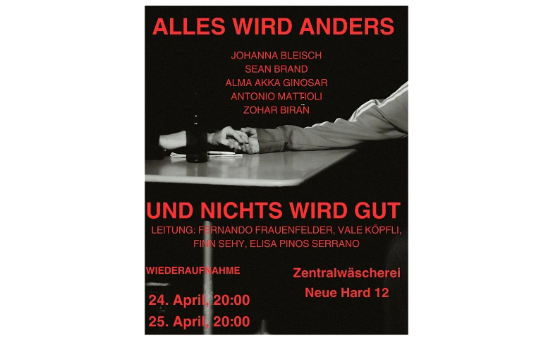 ALLES WIRD ANDERS UND NICHTS WIRD GUT Billets