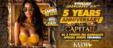 Event-Image for 'LA CAPITALE 5 Years Anniversary'