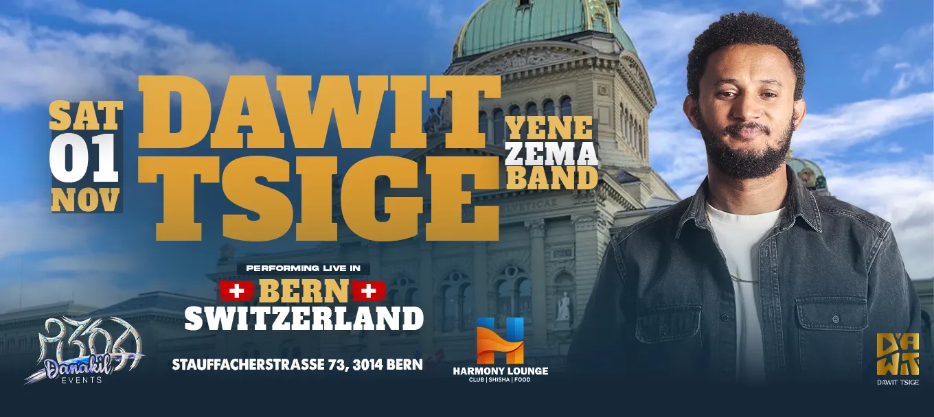 Veranstalter:in von Dawit Tsige live in Bern
