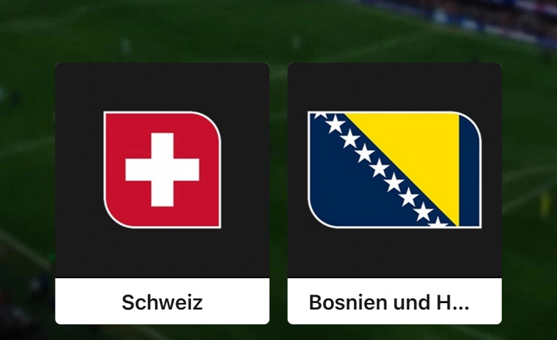 Schweiz vs Bosnien Herzegovina WM Public Viewing - @The Spot Billets