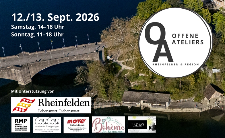 Event-Image for 'OFFENE ATELIERS RHEINFELDEN & REGION 2026'