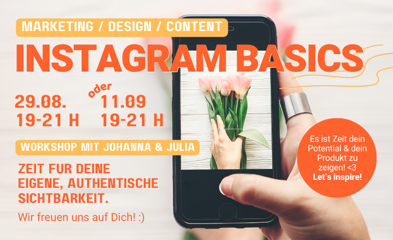 Instagram Flow - Basic Workshop 29.08. ${singleEventLocation} Tickets