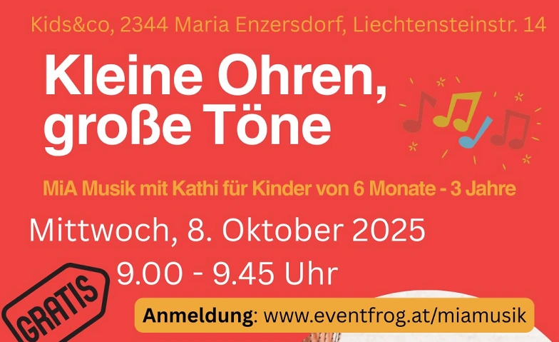 Event-Image for 'MiA Musikgruppe, 9 Uhr, KK19'