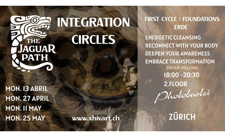 Event-Image for 'THE JAGUAR PATH - INTEGRATION CIRCLES'
