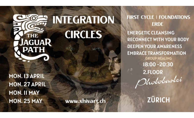 Event-Image for 'THE JAGUAR PATH - INTEGRATION CIRCLES'