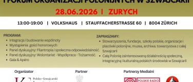 Event-Image for 'I Forum Organizacji Polonijnych w Szwajcarii 28.06.26'