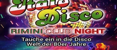 Event-Image for 'Italodisco Night mit Vinyl'