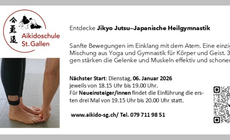Event-Image for 'Jikyo Jutsu &ndash; Japanische Heilgymnastik'