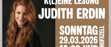Event-Image for 'Judith Erdin aka Streusel'