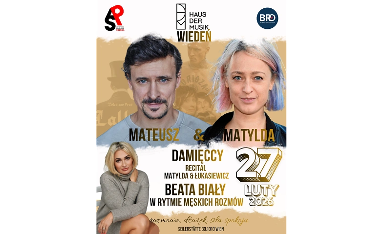 Event-Image for 'W RYTMIE MĘSKICH ROZM&Oacute;W &ndash; Mateusz  & Matylda Damięccy'