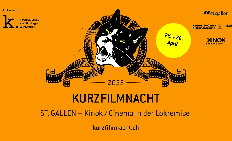 Kurzfilmnacht 2025 St.Gallen ${singleEventLocation} Tickets