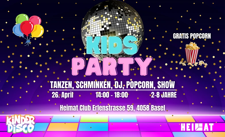 Event-Image for 'Kids Party Basel - begrenzte tickets'