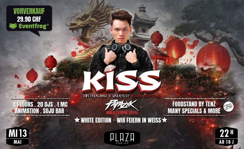 ASIAN KISS @ PLAZA KLUB - WHITE EDITION Tickets