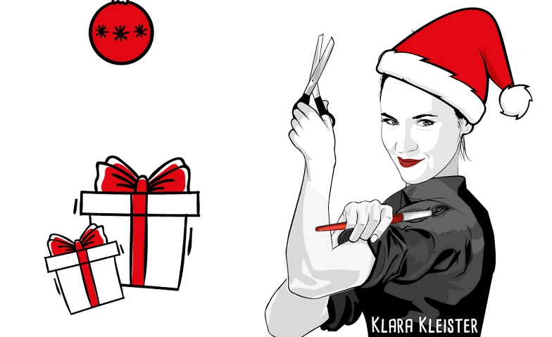 Weihnachtsgeschenke basteln mit Klara Kleister Tickets