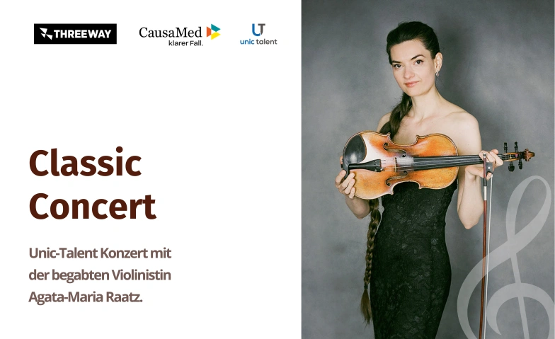 Exklusives Klassik-Konzert: Agata-Maria Raatz & UNIC TALENT OYM, Lorzenparkstrasse 22, 6330 Cham Billets