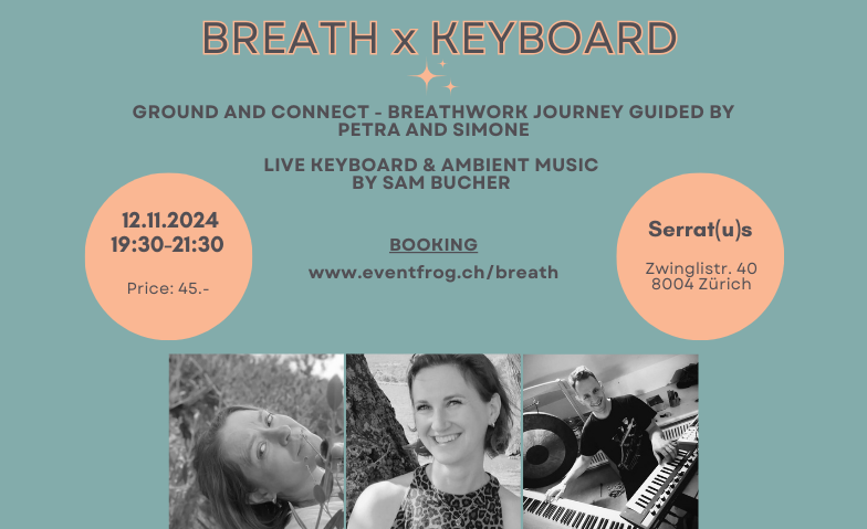 Breathwork to live keyboard and ambient music ${singleEventLocation} Tickets