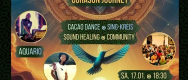 Event-Image for 'CURASON JOURNEY ๏ EcstaticCacaoDance / Singkreis mit AQUARIO'