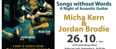 Event-Image for 'Micha Kern & Jordan Brodie - A Night of Acoustic Guitar'