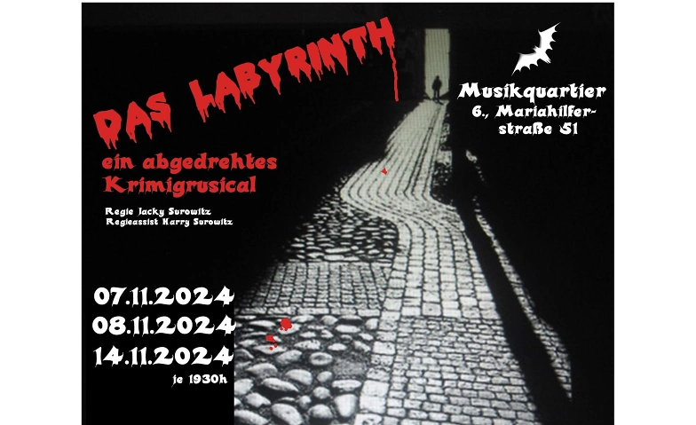 Event-Image for 'Das Labyrinth, ein Krimigrusical'