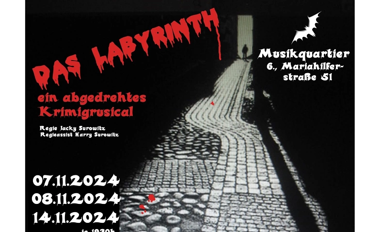 Das Labyrinth, ein Krimigrusical ${singleEventLocation} Billets