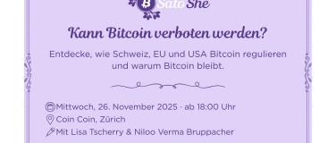 Event-Image for 'SatoShe – Kann Bitcoin verboten werden? (DE, Zürich)'