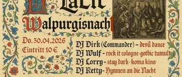 Event-Image for 'LaLic Walpurgisnacht im The Cage'