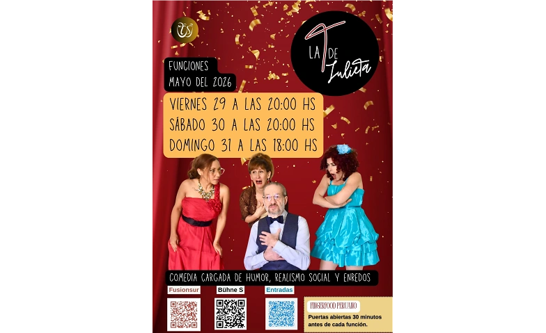 La T de Julieta (Theaterst&uuml;ck auf Spanisch) Tickets