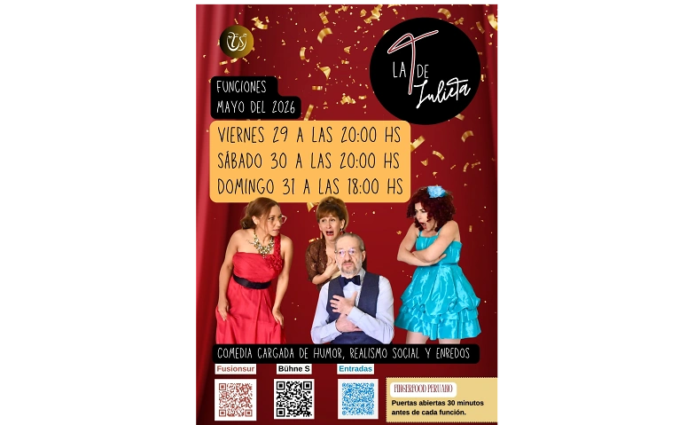 La T de Julieta (Theaterst&uuml;ck auf Spanisch) Tickets