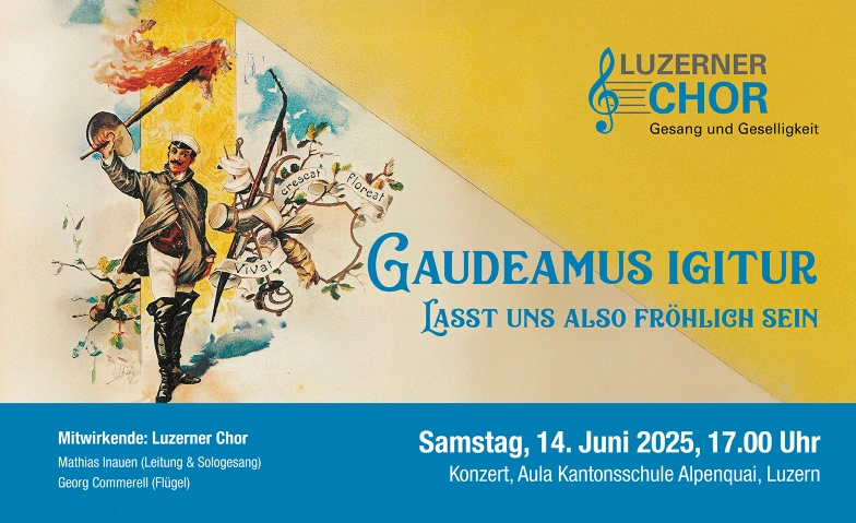 Gaudeamus igitur - lasst uns also fröhlich sein! Various locations Tickets