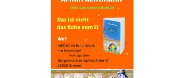 Event-Image for 'Lesung eines Berlin Romans in Bremen'
