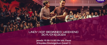 Event-Image for 'Lindy Hop Beginner Weekend'