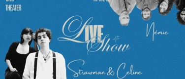 Event-Image for 'Strawman & Celine + N&Eacute;MIE live at Theatre ONO Bern'