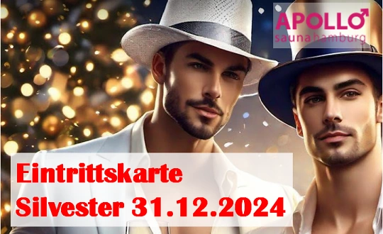 Sponsoring logo of Silvester Party am 31.12.2024 in der Apollo GaySauna Hamburg event