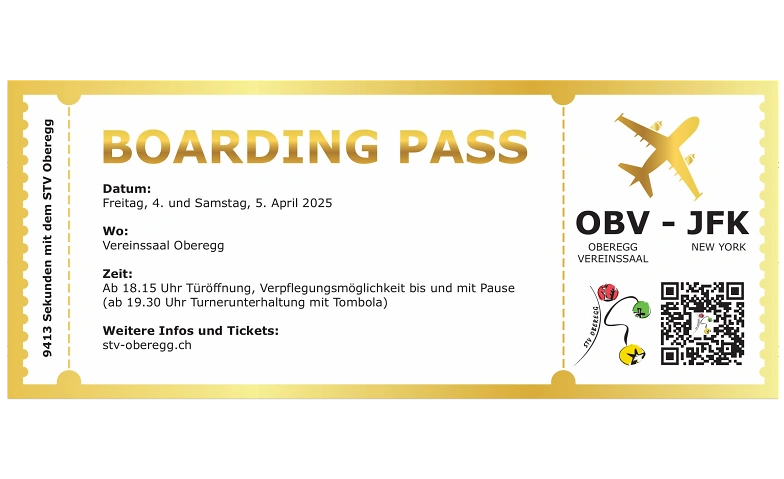 Abendunterhaltung STV Oberegg ${singleEventLocation} Tickets