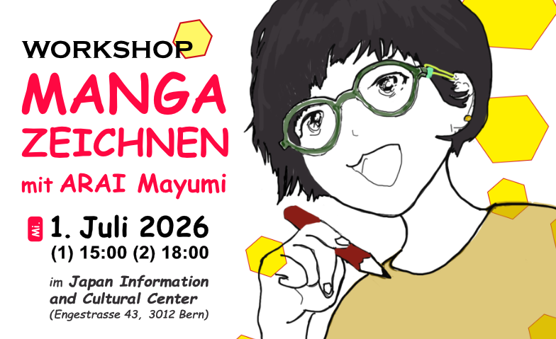 Event-Image for 'WORKSHOP: MANGA ZEICHNEN mit ARAI Mayumi*'