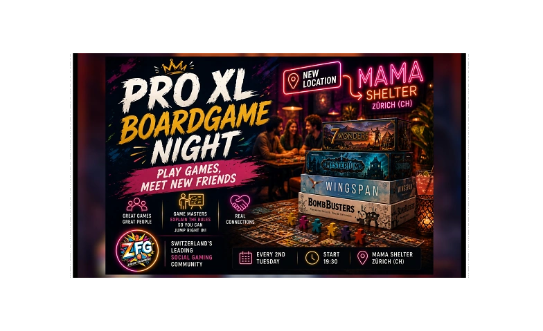 Zurich Strategy Board Games Night &ndash; Pro XL Experience Tickets