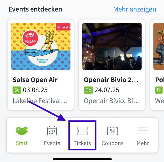 MeineTickets App