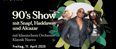 Event-Image for 'Melody Aarau - Die 90's Show mit Snap!, Haddaway und Alcazar'