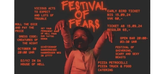 Event organiser of Festival of Fears