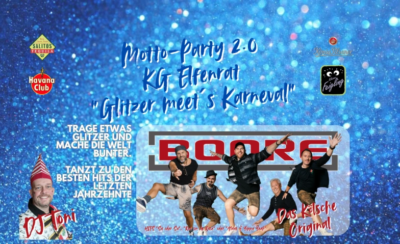 MottoParty 2.0 Glitzer meets Karneval HausEngeln, Römerstraße 348, 47441 Moers Tickets