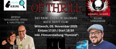 Event-Image for 'NIGHT OF THRILL: Das Krimi-Event - Buch trifft Film'