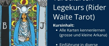 Event-Image for 'Tarotkarten-Legekurs (Rider Waite Tarot) Teil 1'