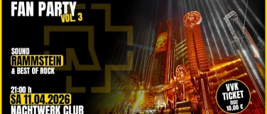 Event-Image for 'RAMMSTEIN FAN Party - MUNICH Vol. 3'