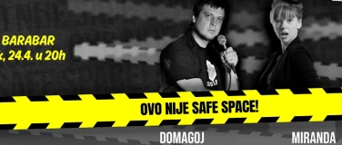 Event-Image for 'OVO NIJE SAFE SPACE! - Stand Up - Miranda & Domagoj'