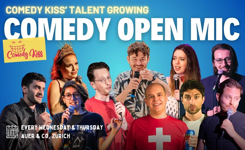 Thursday Open Mic Comedy, Zurich Billets