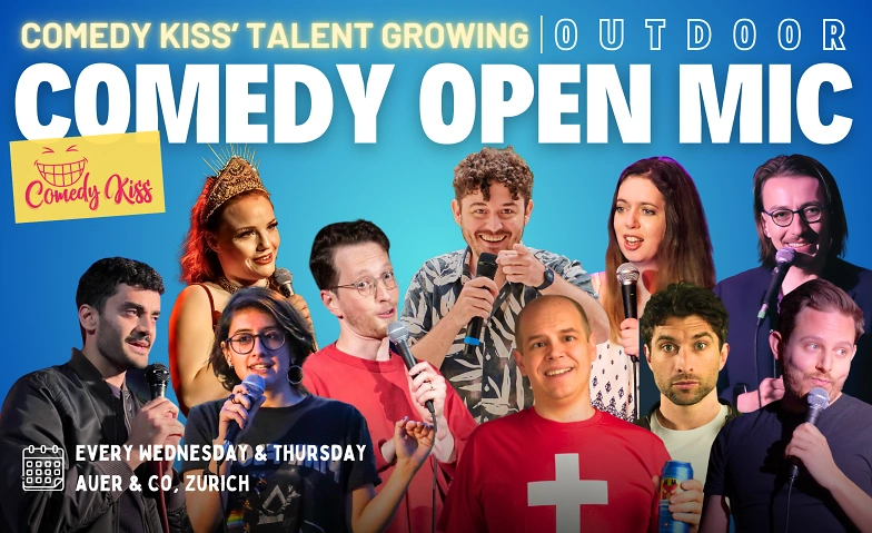 Wednesday Outdoor Open Mic Comedy, Zurich Billets
