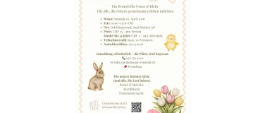Event-Image for 'Osterbrunch Sonntag 5. April 2026 in Stetten AG'