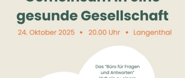 Event-Image for 'Gemeinsam in eine gesunde Gesellschaft'